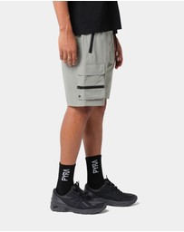 PYRA - Nero Cargo Shorts - Dusty Olive
