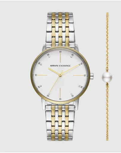 Armani Exchange - Two Tone Analogue Watch