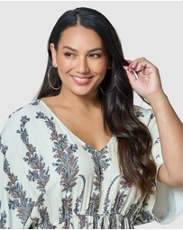 The Poetic Gypsy - Amber Skies Maxi Dress