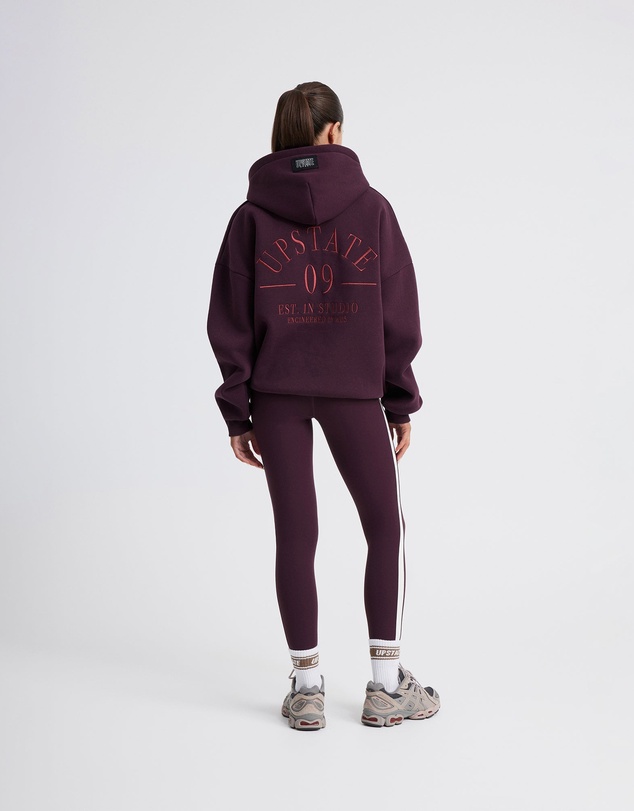Upstate - Off-Duty Hoodie - Merlot