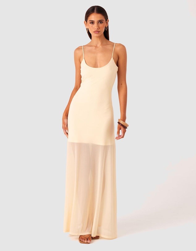SNDYS - Alessandra Mesh Maxi Dress