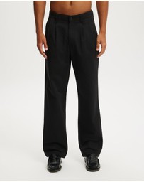 Cotton On - Baggy Pleated Pant