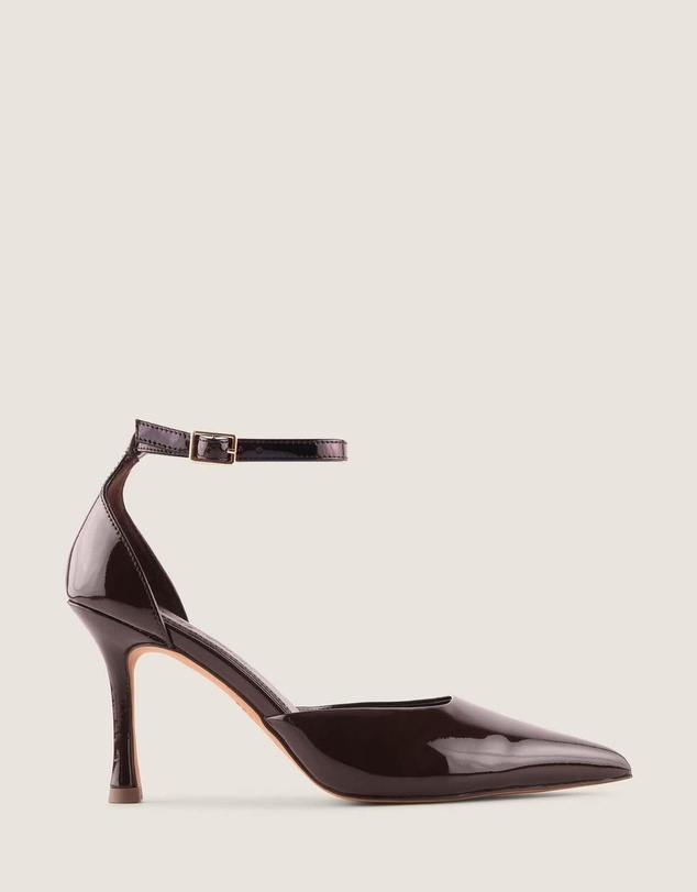 Shelly Shen - Remy High Heel Pumps Brown Patent