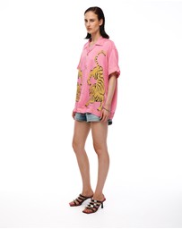 THE TALES - Crouching Tiger Silk Shirt