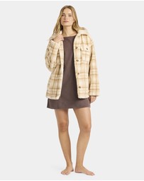 Billabong - Womens Check Ya Button-through Jacket