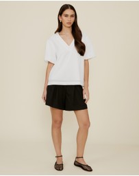 The Fated - Heritage Puff Sleeve Blouse