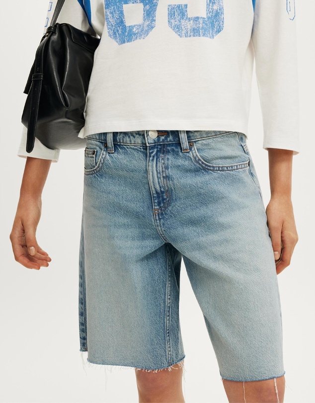 Cotton On - Baggy Denim Short