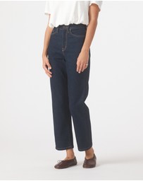 Outland Denim - Zoe High Straight Jean 28