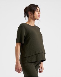 Ripe Maternity - Mike Rib Nursing Top