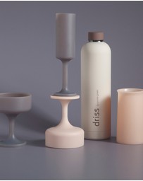 porter green - seff | silicone unbreakable champagne flutes