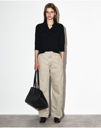 COS - Denim Barrel-Leg Trousers