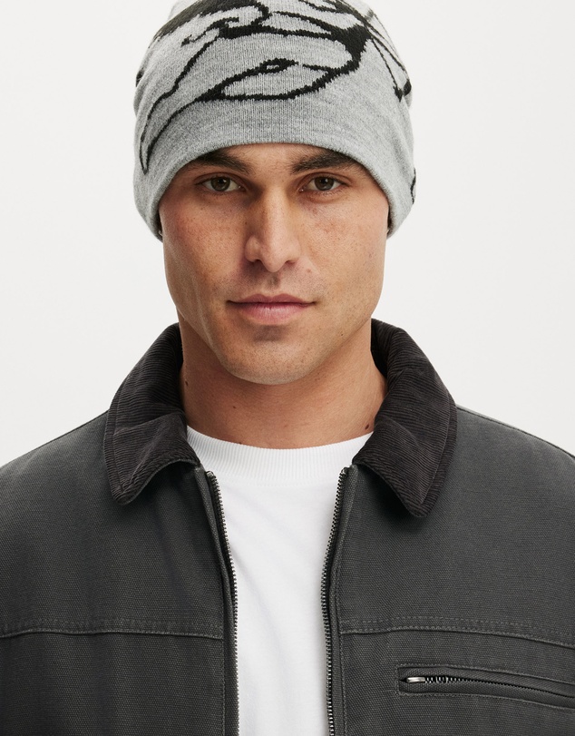 Cotton On - Skull Beanie