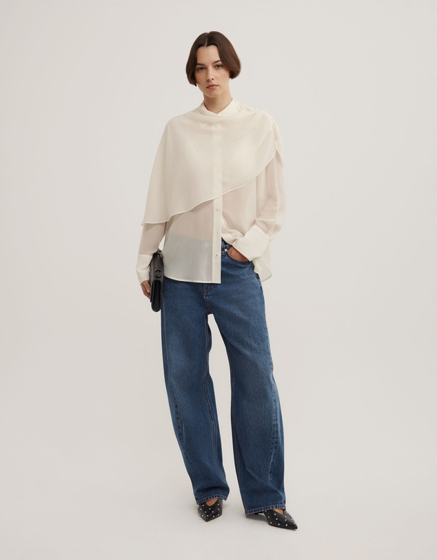 Witchery - Scarf Shirt
