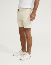 Oxford - Tom Cotton Stretch Shorts
