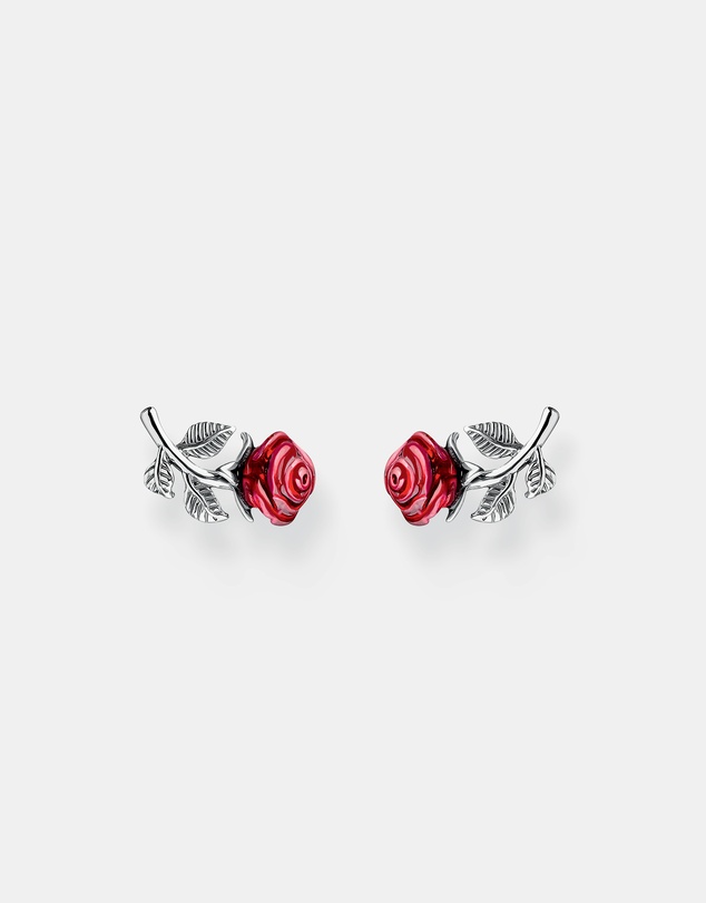 THOMAS SABO - Romance Ear studs Red Roses
