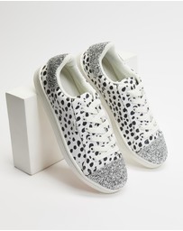 Holster - Stardust Glitter Sneaker - Cheetah - Women's