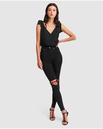 Belle & Bloom - Feel For You V-Neck Top