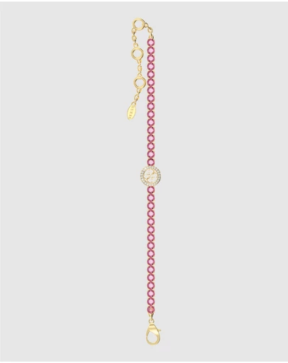 GUESS - Guess 3mm 4G Logo Tennis CZ Bracelet