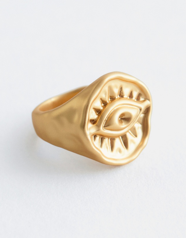 & Other Stories - Engraved Signet Ring