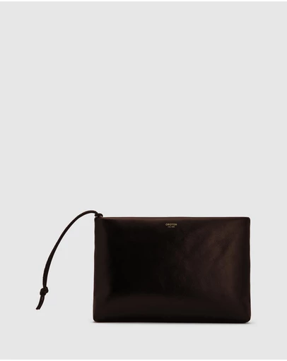 Oroton - Marais Crackle Wristlet Pouch