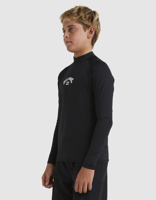Billabong - Boys 8 to 16 All Day Arch Long Sleeve Rash Vest