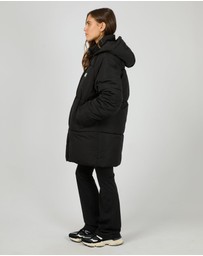 All About Eve - Elevate Long Puffer Jacket Black
