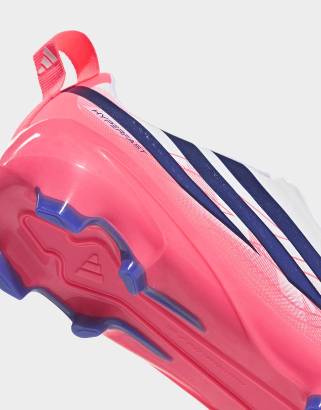adidas Performance - F50 Hyperfast League Laceless Firm Ground Foot Football Ball Boots Kids