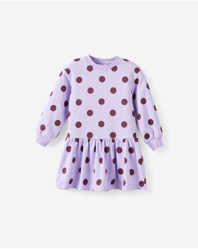 VINTAGE LILACBORDEAUX SPOTS