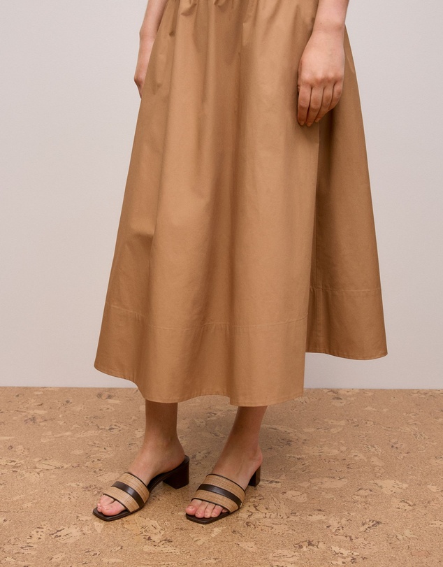Trenery - Linde Mule in Chocolate