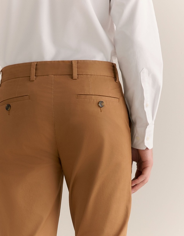 Trenery - Slim Fit Chino Pant in Latte