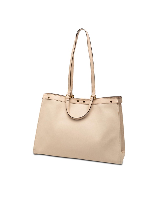 Pre-Loved by Azura Reborn - Pre-Loved Zucca Embroidered Canvas Peekaboo X Tote
