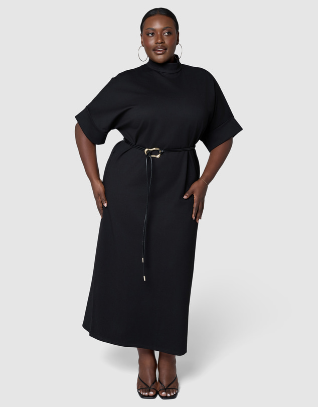 Sunday In The City - Noir T-Shirt Dress