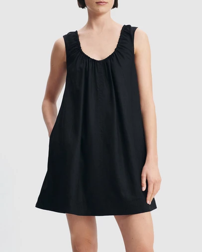 Aje Studio - Corine Linen Mini Dress