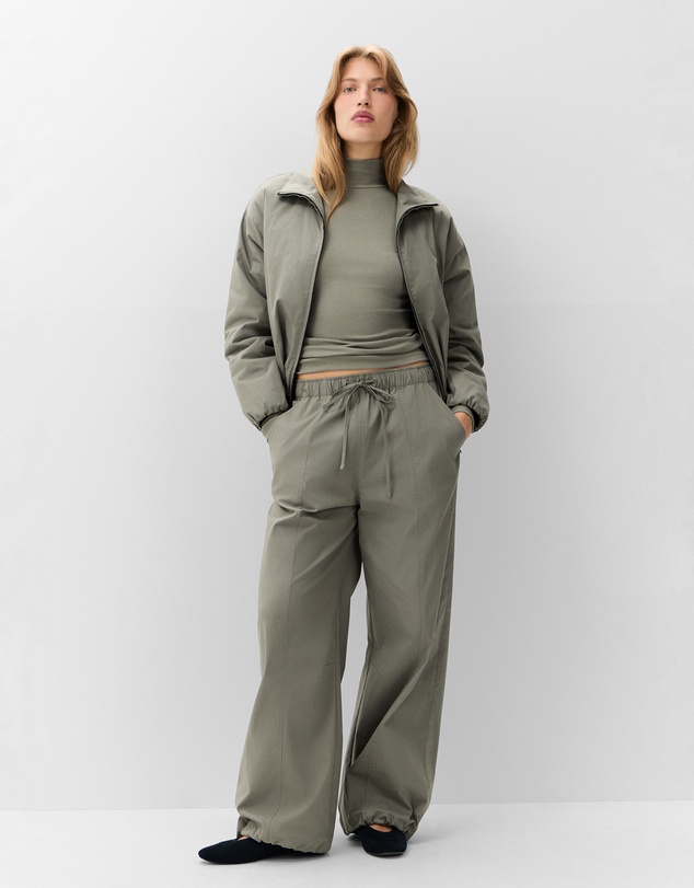 UNISON - Aus Cotton High Neck Top