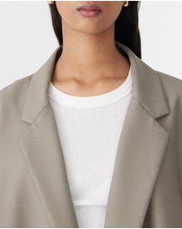 Bassike - Soft Longerline Coat