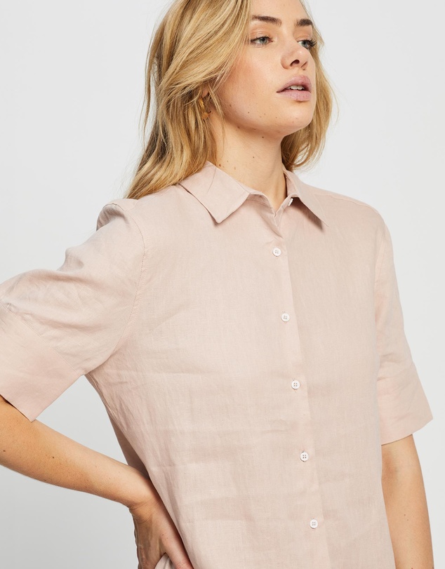 White By FTL - Hettie Shirt Dress