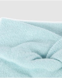 Max Alexander - European Made Light Blue Wool Headband
