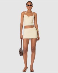 EDIKTED - Fiona Knit Mini Skirt
