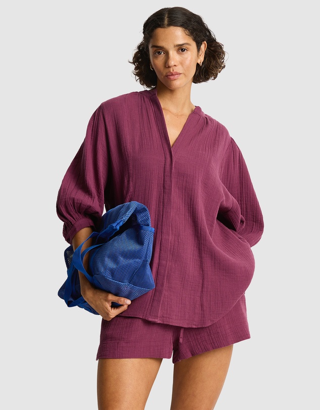 Sea Level Australia - Sunset Boho Blouse