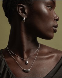 Najo - La Muse Silver Necklace (45cm+ext)