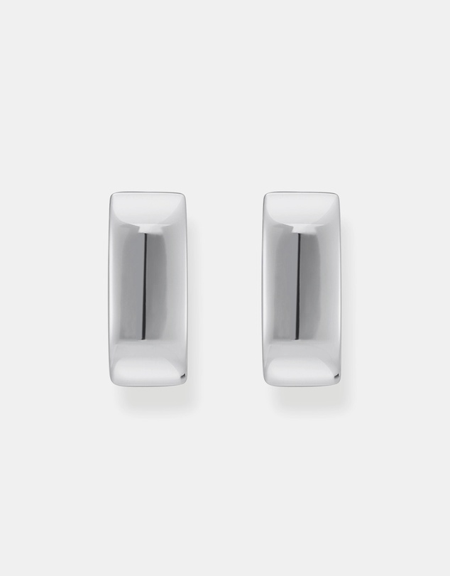 THOMAS SABO - Hoop earrings in angular shape Medium