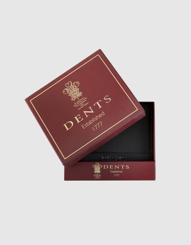 DENTS - Pebble Grain Leather Bifold Wallet with RFID Blocking