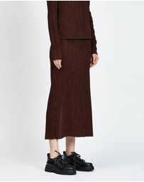 bul - Sisu Midi Skirt Chocolate