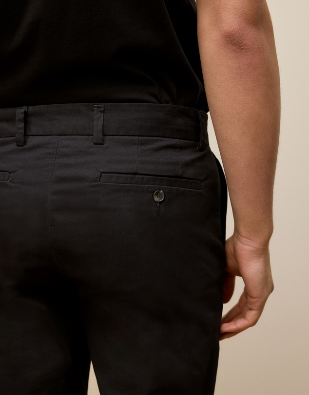 Trenery - Regular Fit Chino Pant in Black