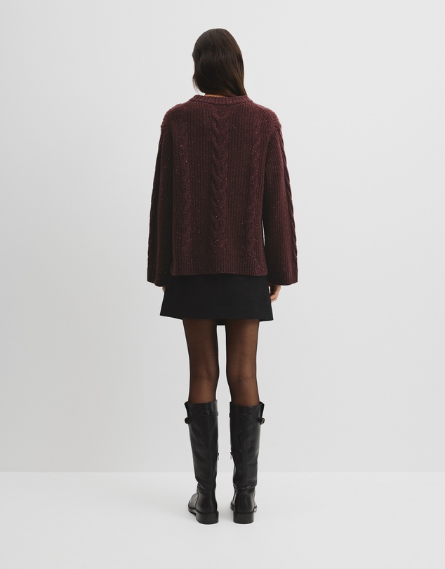 Country Road - Longline Cable Knit