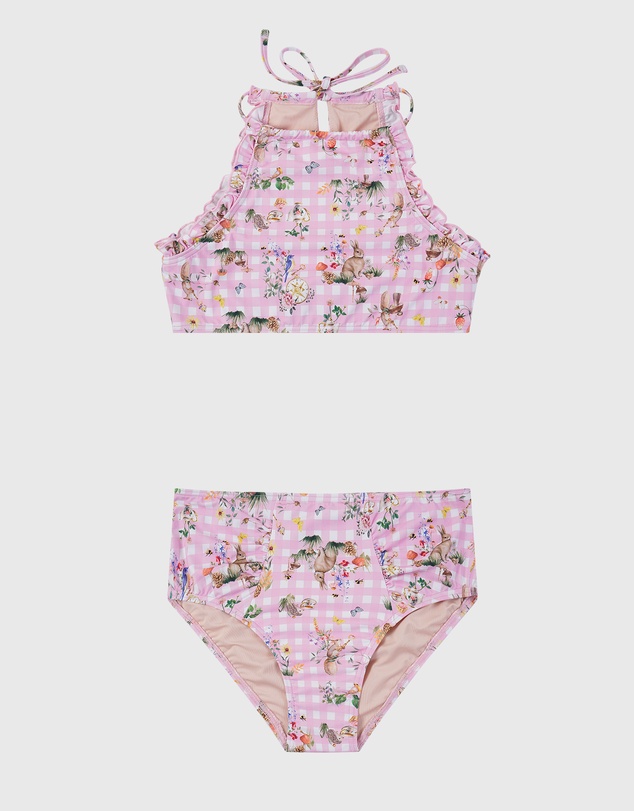 Aqua Blu Kids - Robin Halter Neck Bikini Set - Teens