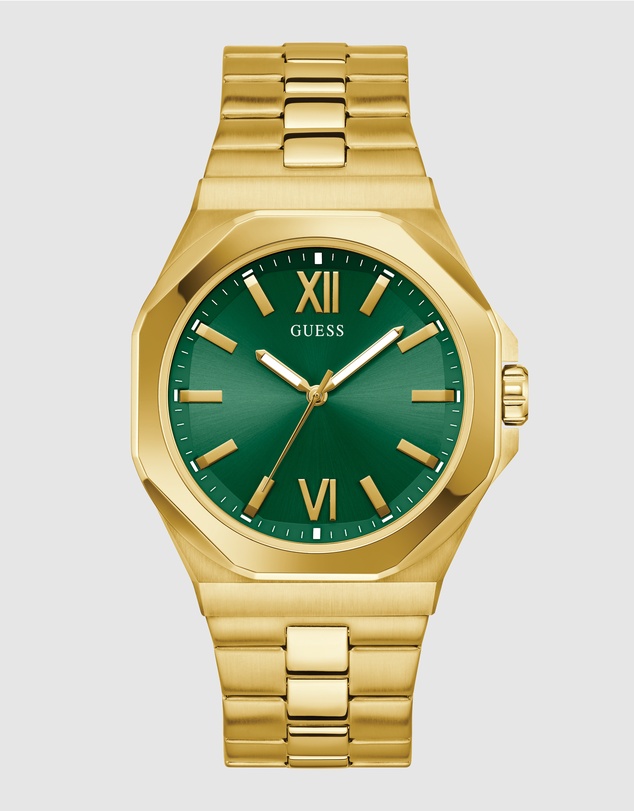GUESS - Guess Men's Gold Tone 41.5mm Analogue Watch
