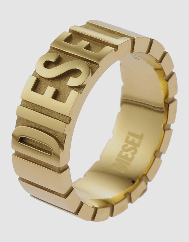 Diesel - Gold Tone Ring