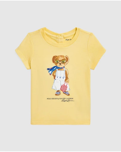 Polo Ralph Lauren - SS CN Bear Tee Knit Shirt T-Shirt - THE ICONIC EXCLUSIVE - Babies