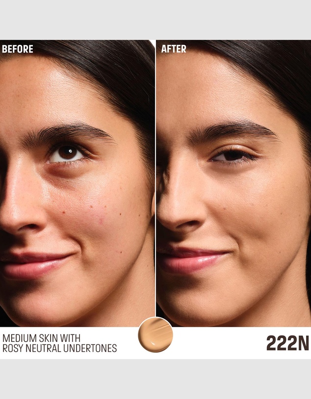 MAKE UP FOR EVER - HD Skin Perfecting & Balancing Foundation 222N